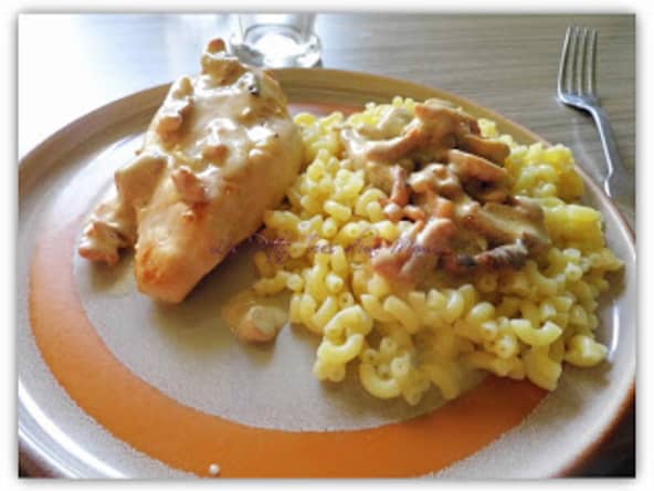 Escalope à la crème