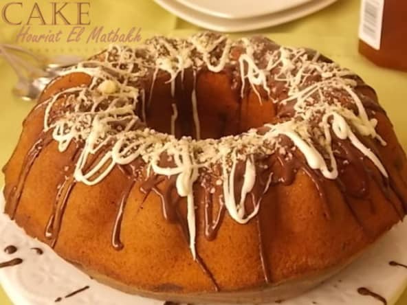 Cake marbre Houriat el matbakh