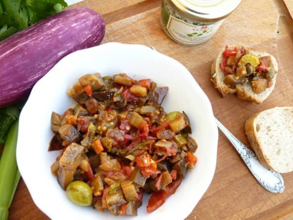 Caponata sicilienne