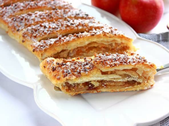 Strudel aux pommes ou Apfelstrudel