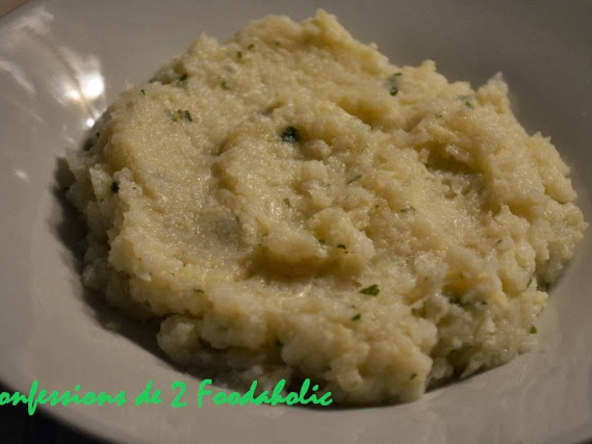 Purée de choux fleur