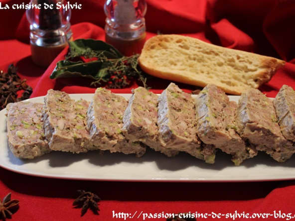 Terrine de faisan parfumée aux 5 épices