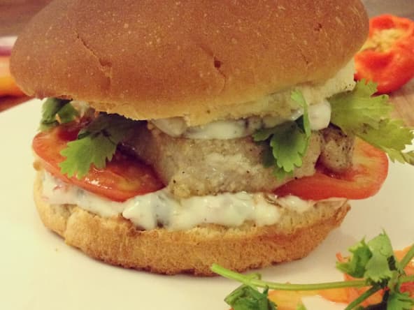 Le fish burger : un burger au poisson