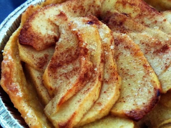 Tartelettes aux pommes et caramel beurre salé