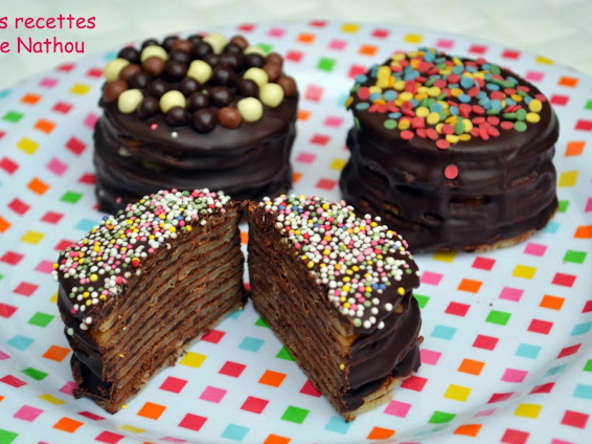 Mini gâteaux de crêpes