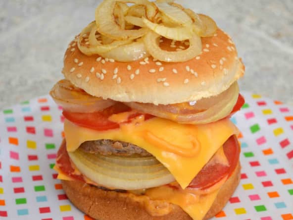 Hamburger fait maison en urgence