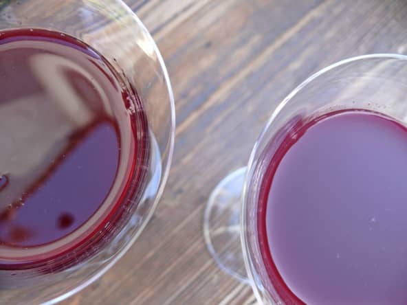 Jus pomme raisin au Cook'in ou à l'extracteur de jus