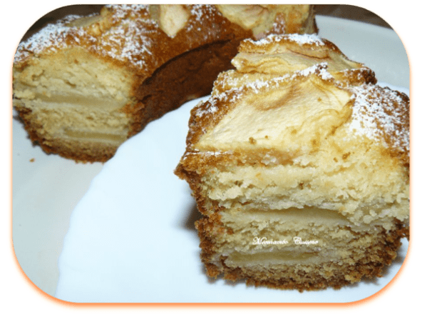 Ciambellone aux Pommes et Mascarpone