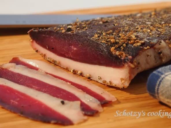 Magret de canard séché