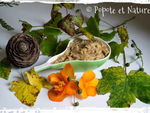 Compote de petites poires sauvages