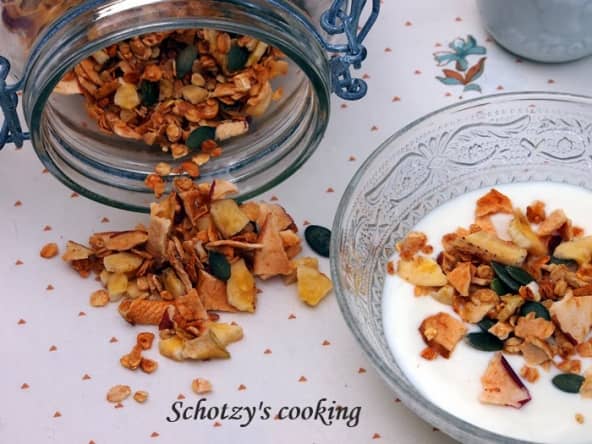 Muesli aux fruits séchés