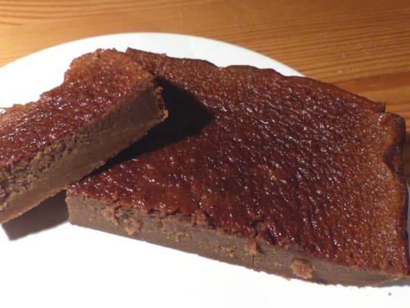 Fondant chocolat compote sans beurre