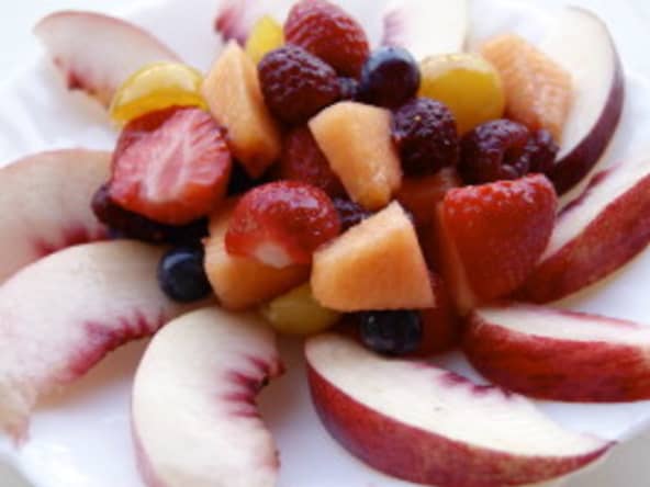 Salade de fruits de fin d'été
