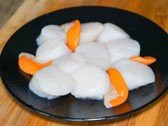 Noix de saint-jacques fraîches