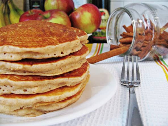 Pancakes pommes-millet sans gluten