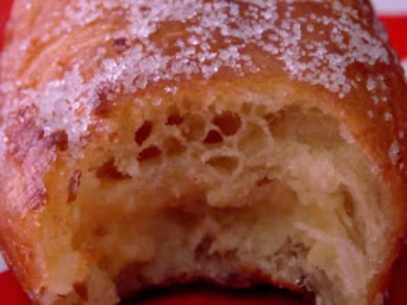 Beignets à la crème pâtissière