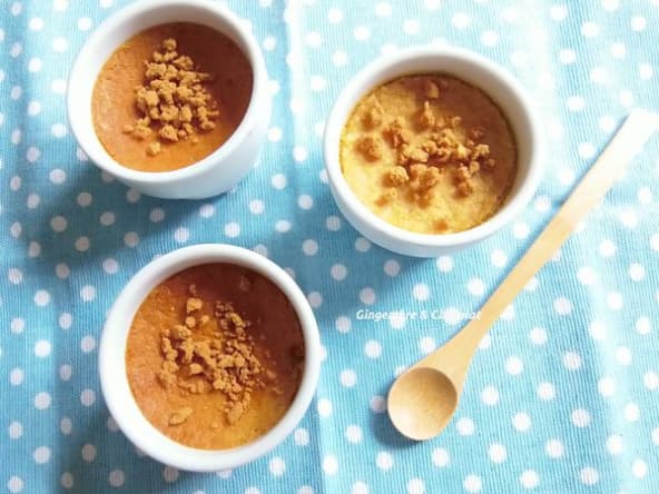 Petites crèmes aux spéculoos