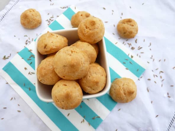Gougères Isseler graines de cumin