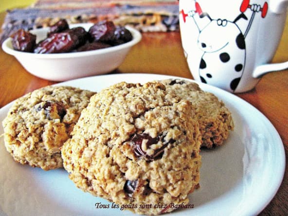 Biscuits irrésistibles à l'avoine et aux dattes Medjool