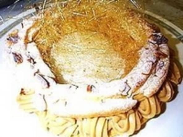 Gâteau Paris-Brest (pâte à choux et crème pralinée)