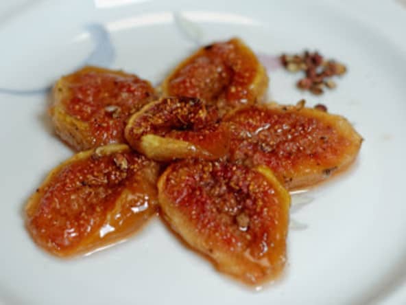 Figues rôties au poivre de Sichuan