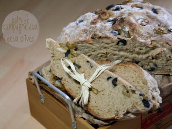 Pain de Campagne aux Deux Olives