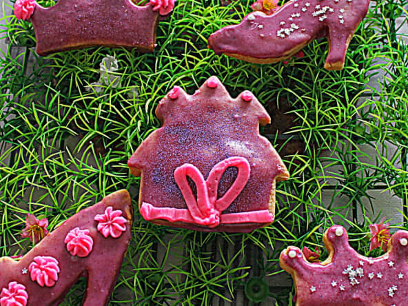 Biscuits décorés "princesse"