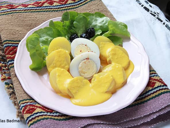 Pommes de terre à la huancaina comme au Pérou