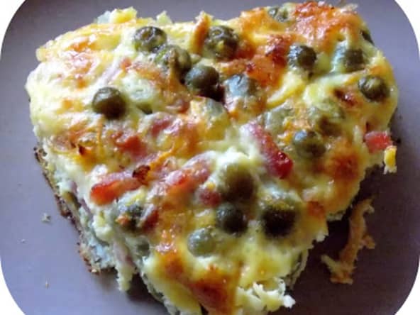 Palets aux pois "gourmands"