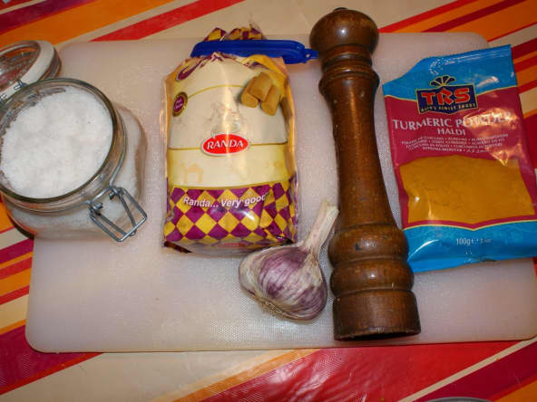 Maki au pois chiche - crème d'aubergine à la truite fumée