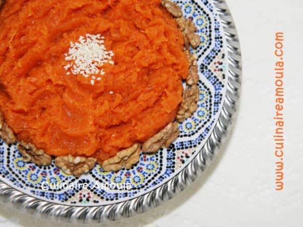 Potiron caramélisé