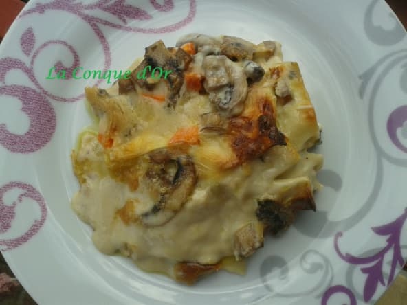 Lasagnes crémeuses aux champignons : une recette gourmande et onctueuse