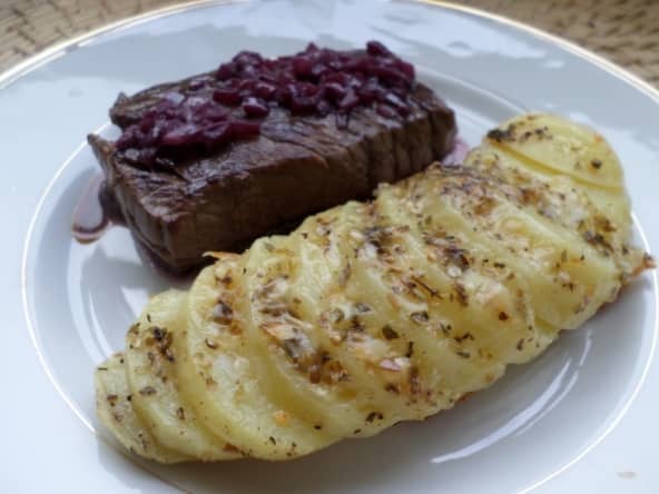 Papillotes de pommes de terre au fromage gouda
