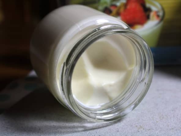 Yaourt à la fleur d’oranger et sirop d’érable