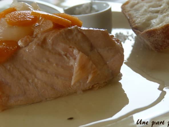 Saumon en marinade de vin blanc pour une entrée facile et chic