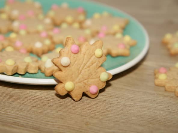 Biscuits de Noël au miel et à la cannelle