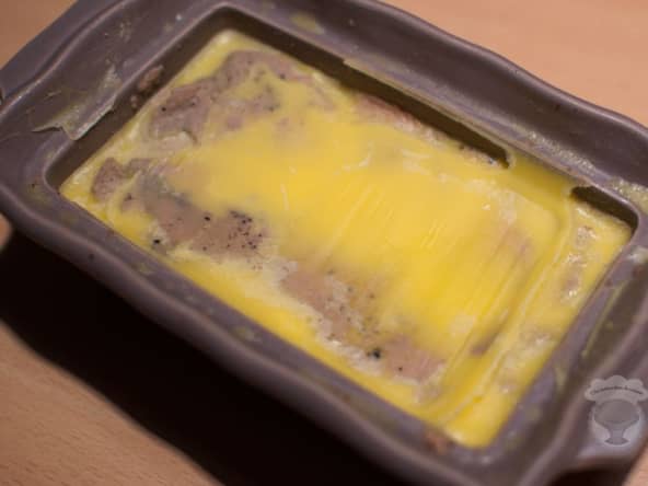 Terrine de foie gras au micro ondes