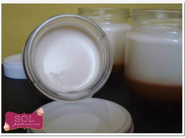 Yaourts à la confiture de lait