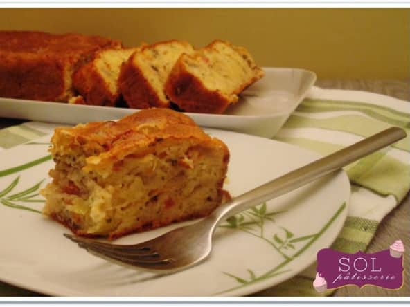 Cake à la ratatouille