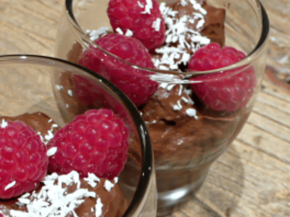 Mousse chocolat avocat
