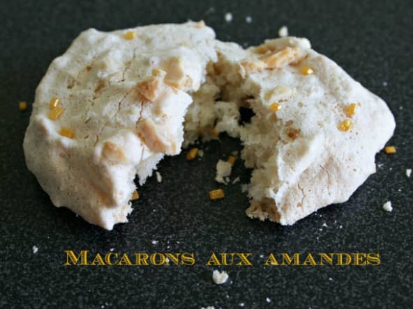 Macarons maison à l’ancienne aux amandes