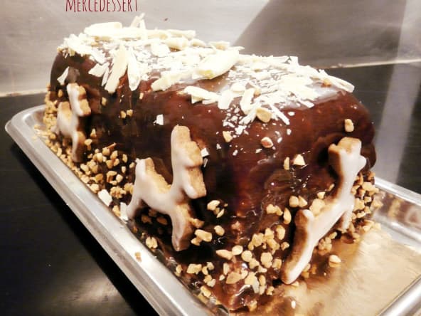 Bûche glacée tiramisu