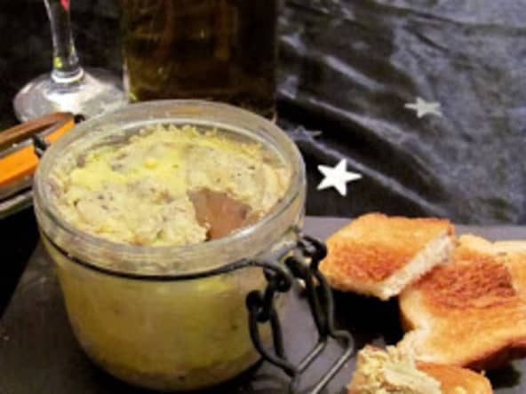 Bocaux de foie gras au Sauternes
