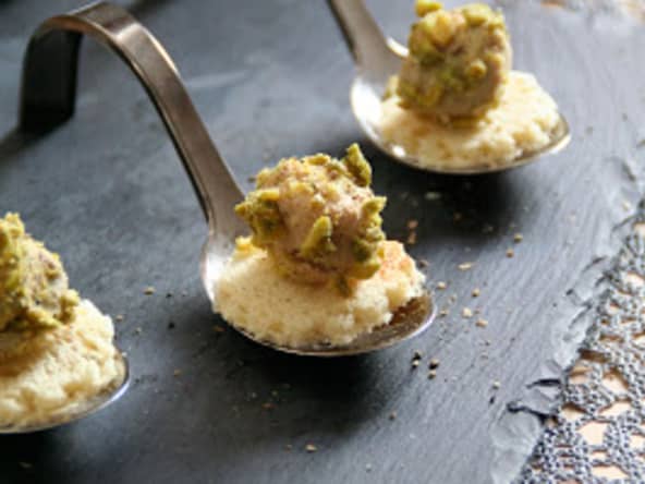 Toasts au foie gras croquant