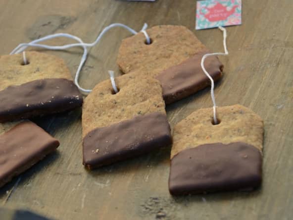 Biscuits au thé de Noël