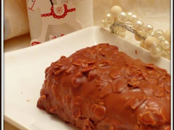 Buche Arabella de Pierre Hermé : chocolat, gingembre,passion et banane