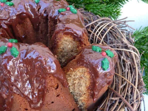 Bundt cake moelleux aux noisettes et praliné