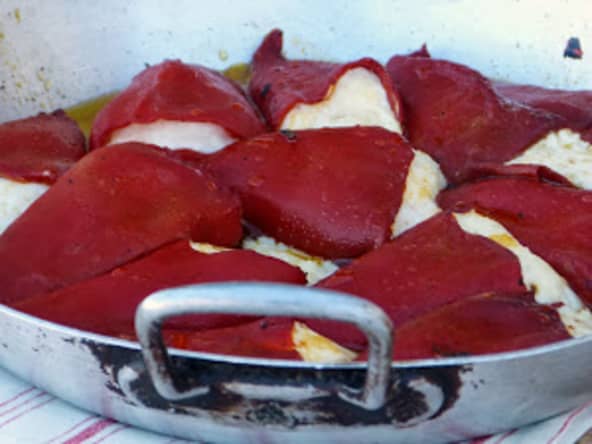 Piquillos au fromage de brebis