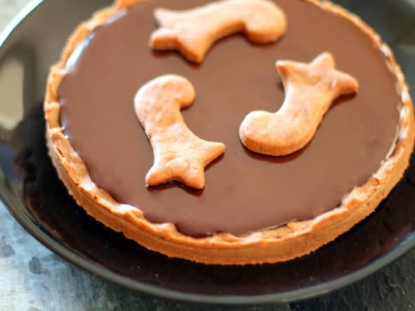 Tarte duo de choc