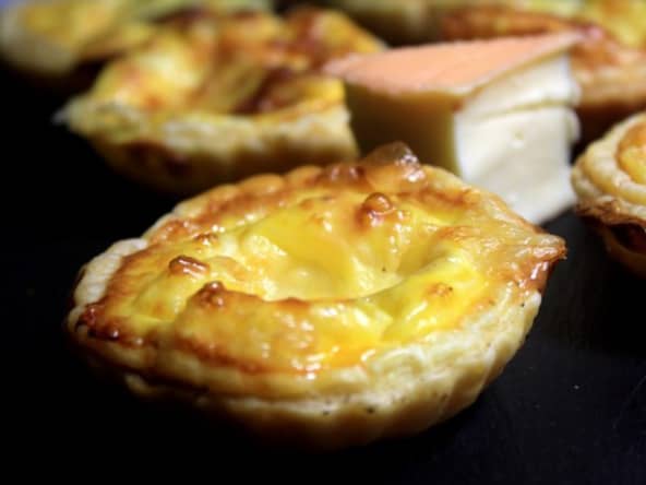 Mini tartelettes au Maroilles